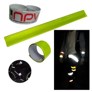 Thể Thao Chủ Đề Quà Tặng In Phun Phản Quang Pvc Tát Bọc Vòng Đeo Tay Phản Xạ Ban Nhạc Cổ Tay Băng An Ninh Băng Tay Làm Cho Đông Quan - Product Image 1