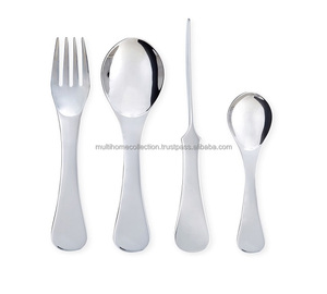 Juego de Cubiertos Estándar Atractivo, Accesorios de Cocina, Juego de Cubiertos de Metal de 4 Piezas al por Mayor, Ecológico y Duradero - Product Image 1