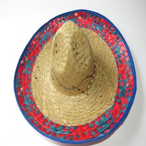 Sombrero de paja con bordado vietnamita a color, calidad estándar 2026 y forma rígida, venta al por mayor, gran oferta - Product Image 1