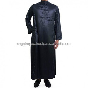 NUEVO DISEÑO Thobes de Algodón/Poliéster para Hombre - Thobe Árabe de Diseñador de Pakistán - Product Image 1