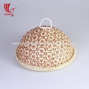 Plateau à aliments en bambou bambou avec couvercle, plateau pour aliments, fabriqué au Vietnam, vente en gros - Product Image 5