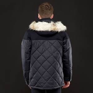 Dernière veste matelassée pour homme en polyester et toile, chaude pour l'hiver, à capuche, personnalisée |   Séchage rapide, coupe-vent, couleur personnalisée - Product Image 5