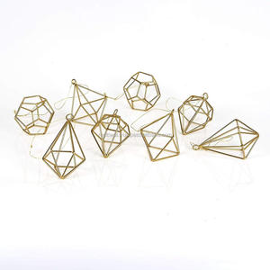 Boule lumineuse en métal suspendue pour décorations de Noël - Product Image 4