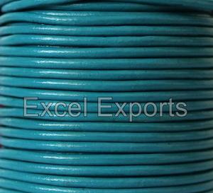 Elegante Estilo Vintage Acabado antiguo Cordón de cuero redondo Pulsera y collar Cordones para bolsos Estilo vintage elegante - Product Image 6