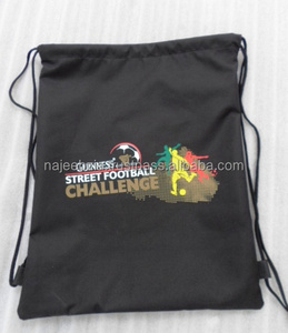 Custom Logo Printed Polyester Gym <b>Bags</b> Waterproof Drawstring Training Gymsack <b>Shoe</b> Storage Solution - Product Image 5