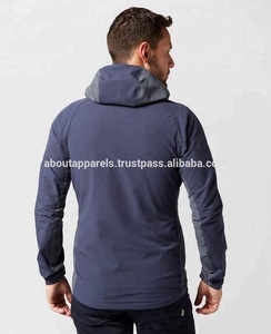Nouvel arrivage de veste softshell pour hommes imperméable personnalisé élégant vêtements d'extérieur de sport broderie décoration respirant col rond hiver - Product Image 3