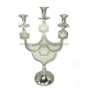 <b>Vintage</b> Metal Candle Holders Home Indoor <b>Ornament</b> Metal Candle Holder Premium Quality Candle Stand for Decor - Product Image 5