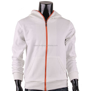 KFH04 Men's Plus Size <b>Zip</b>-up Fleece Hoodie 100% Cotton Sweatshirt Custom Printed for Winter Hoody - Product Image 6