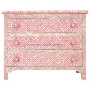 Elegante cómoda de madera maciza con incrustaciones de hueso grande para comedor dormitorio para el hogar Bar entrada Hotel muebles de sala de estar - Product Image 2