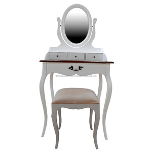 Meubles français Commode Meubles Peints Coiffeuse Miroir DW-DST006 de L'indonésie. - Product Image 1
