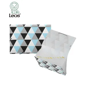 Geometric Pattern Plastic Expanding File Folder