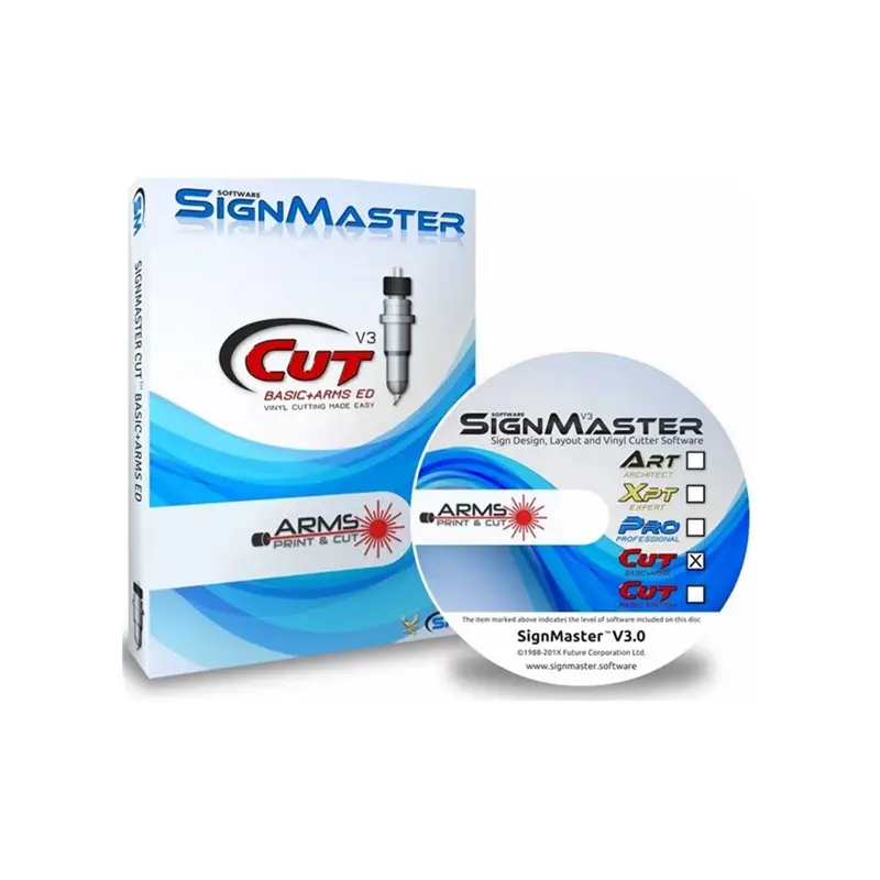 मानक संस्करण-शस्त्र Signmaster सॉफ्टवेयर आलेखक काटने के लिए