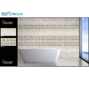 Carreaux muraux en céramique de style moderne 30x60cm en porcelaine brillante pour l'isolation thermique des sols et des murs à l'intérieur Fonction antibactérienne - Product Image 1