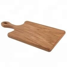 Planche à découper en bois de teck massif avec poignée trouée Planche à découper en bois d'acacia du Vietnam Planches à découper en teck Teck réversible - Product Image 3