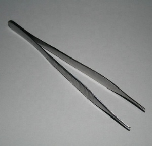 Adson dressing & Tissue fórceps de un solo uso estéril de acero inoxidable de buena calidad Instrumentos dentales quirúrgicos - Product Image 2