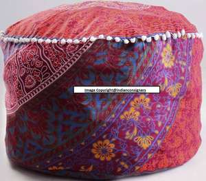 เบาะรองนั่งผ้าฝ้ายลายมันดาลาแบบออมเบร ของตกแต่งบ้าน ปลอกหุ้มเบาะทรงกลมสวยงาม ปลอกเบาะรองนั่งหลากสี จากผู้ส่งสินค้าชาวอินเดีย - Product Image 5