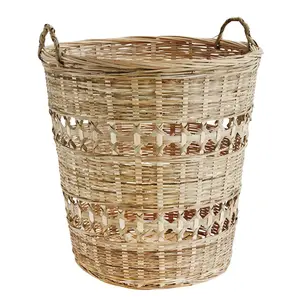 Ofertas en Cestas de Frutas Redondas Plegables de Bambú, Solución de Almacenamiento Versátil, Venta al por Mayor en Línea - Product Image 1