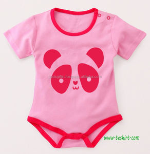 ช้อปปิ้งออนไลน์ OEM /ODM ผ้าฝ้าย100% สบายแขนสั้นฝ้าย Blank Romper Onesie ขายส่งบอดี้สูทเด็ก Rompers อินเดีย - Product Image 4