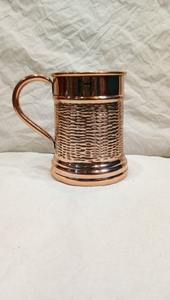 2025 New Product Ideas 450ML 100% Pure Copper Moscow Mule Beer <b>Mug</b> <b>Ceramic</b> Cup - Product Image 3