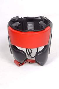 หมวกกันน็อคชกมวยหนัง PU 2024ใหม่ - Product Image 3