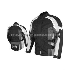 Blouson de moto Cordura fabriqué en Cordura 600D sur mesure pour motocyclette allemande Blouson imperméable Cordura en textile personnalisé - Product Image 2