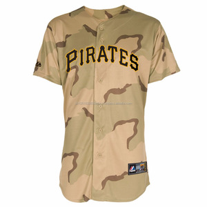 Uniformes Deportivos Transpirables de Béisbol Personalizados al por Mayor en Diseño de Camuflaje con Opciones de Tallas Grandes - Product Image 2
