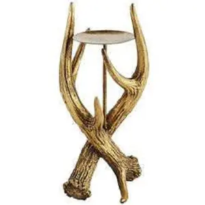 黄金新款花式金属蜡烛柱架新设计最佳品质奢华批发古董烛台