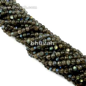 Cuentas de piedra de energía curativa hebra labradorita bola redonda piedras preciosas cuentas de labradorita hebra 6-8mm hebra de labradorita cuentas sueltas - Product Image 3