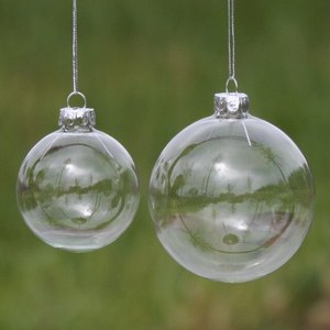 <b>Glass</b> <b>Christmas</b> <b>Ornament</b> with UV Printing Techniques for Graphics - Product Image 2