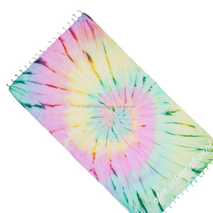 Serviette ti à 100% de coton turque pgemmes, serviette de tatouage, teint à la main, résistante au sable, un type de Collection de teinture fabriquée à la main - Product Image 3