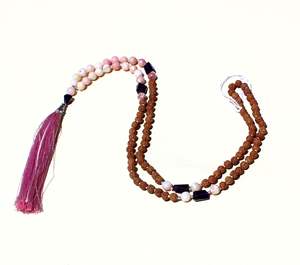 Mala de Yoga de Ópalo Rosa de Alta Calidad, 108 Cuentas Facetadas a Mano, Piedras Curativas de Cristal de 6mm, Certificadas por Terceros - Product Image 6