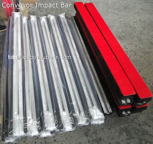 Düşük sürtünme katsayısı kauçuk darbe çubukları bant konveyör darbe yatak üreticisi - Product Image 6
