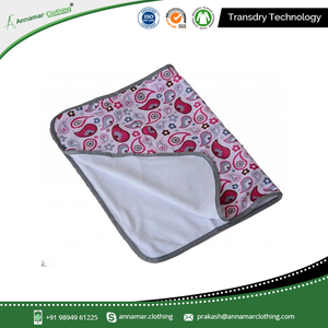 2017 Latest Absorbent Portable Organic Cotton Baby Diaper Changing Mat - Product Image 4