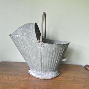 Cubo de carbón galvanizado, recubrimiento en polvo - Product Image 2