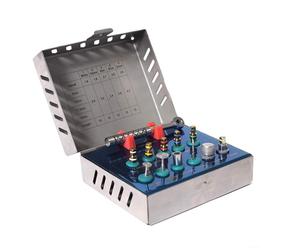 Kit extenseur d'os dentaire Sinus Lift avec disques de scie Instruments d'implant chirurgical manuel en acier inoxydable japonais - Product Image 2