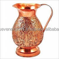 Pichet à eau en métal cuivré nouvelle conception - Product Image 2