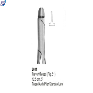 Alicates De contorno De La Rosa Fig 35, instrumento De laboratorio Dental acanalado De 12,5 cm - Product Image 6