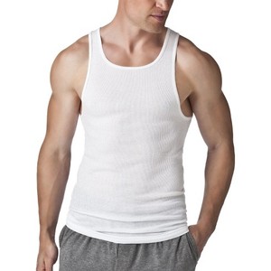 Fabricant en gros de débardeurs blancs sur mesure OEM - Product Image 1