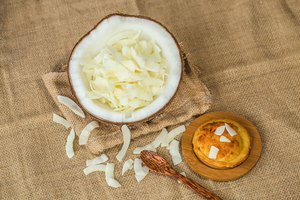 Puce de noix de coco en vrac, puce en noix de coco blanche _ 99, ferme à données, en vrac - Product Image 3