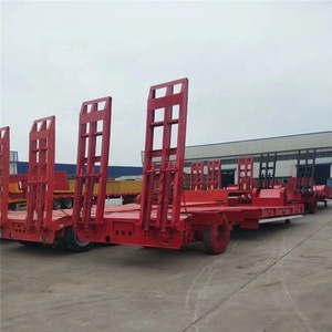 ใช้3เพลา45-100ตันชนิดรถกึ่งพ่วงตู้คอนเทนเนอร์ใช้สำหรับการขนส่งตู้คอนเทนเนอร์ - Product Image 5