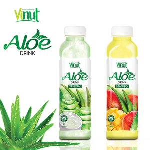 Bebida de mango de aloe vera en botella de plástico con sacos, calidad superior, refrescante y nutritiva, perfecta para la Hidratación Diaria - Product Image 2