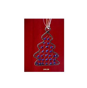 มาใหม่ตกแต่งโลหะแขวนคริสต์มาสX - Masลูกปัดคริสต์มาสแขวนบนลวดดาว - Product Image 1