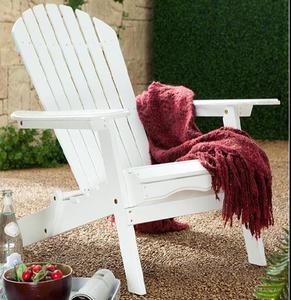 Outdoor Furniture <b>Wooden</b> <b>Foldable</b> Adirondack <b>Chair</b> - Product Image 3