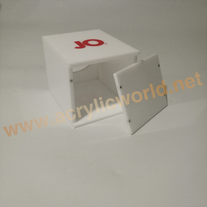 Caja de pañuelos de acrílico, caja de pañuelos con logotipo, soporte para toallas de papel de encimera, caja de pañuelos de acrílico/servilletero - Product Image 4