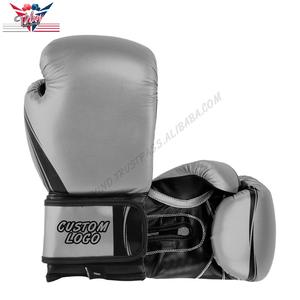 Gants de boxe de qualité supérieure pour entraînement de combat, marque privée, logo personnalisé, cuir PU, Muay Thai, entraînement de boxe - Product Image 6
