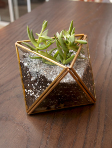 Boîte géométrique en verre pour la décoration de la maison décoration de bureau décoration de mariage - Product Image 6