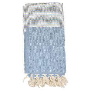 Kasikci Pestemal Turkish <b>Towels</b>, Hammam <b>Towel</b> Turkey Wholesale - <b>Beach</b> Blanket&<b>Towel</b> / Antresite Grey Color Classic Collection - Product Image 3