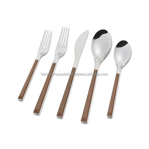 Juego de cubiertos de acero inoxidable ecológico de lujo moderno, vajilla de metal duradera para uso doméstico - Product Image 2