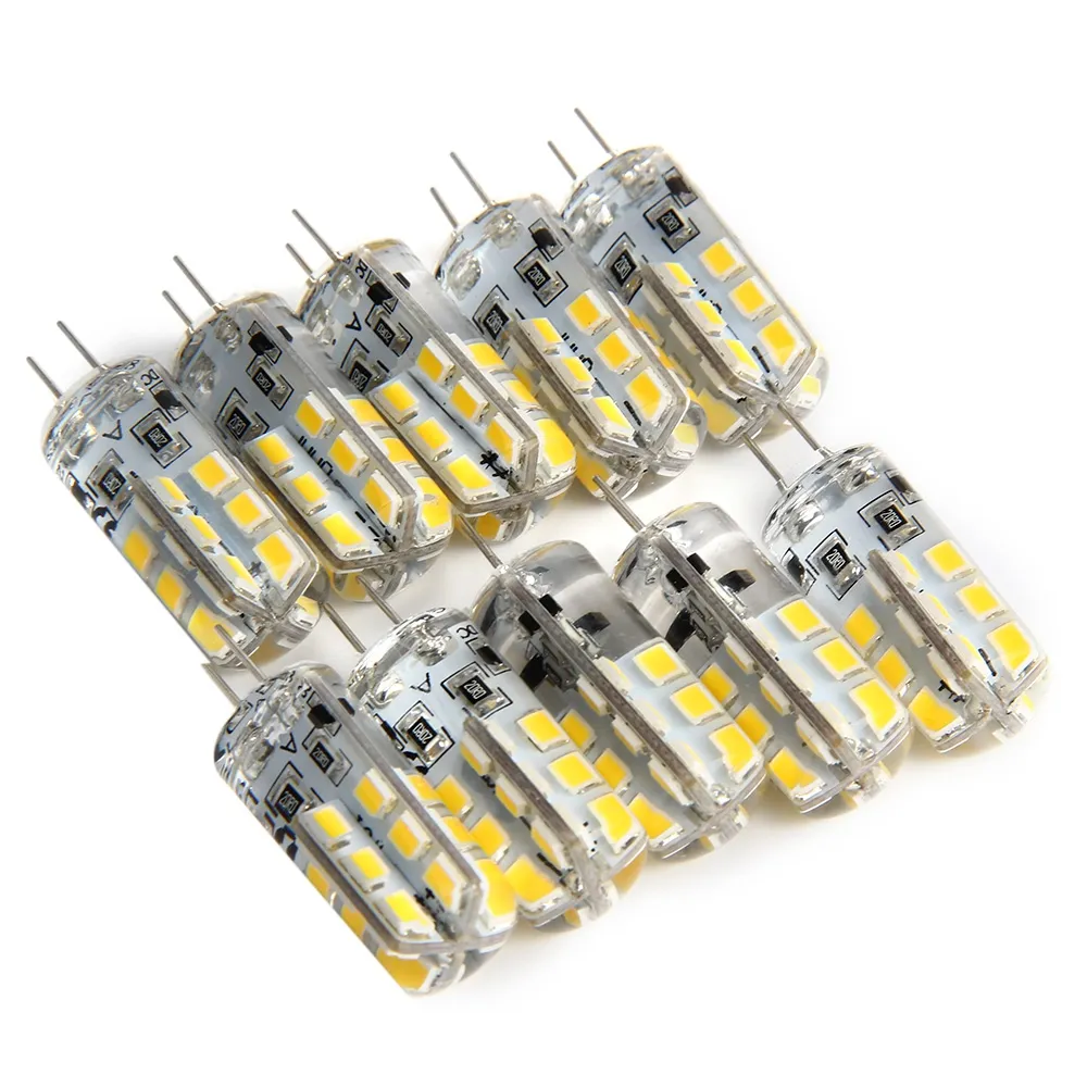 Silicone Bulb Corn Lighting CE RoHs LED Lights G4 G 6.35 G8 G9 LED