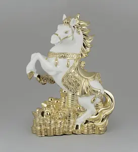 Figura de caballo de poliresina para decoración del hogar, candelabro de cualquier tamaño, internacional, cualquier capacidad, regalos y artesanías, 10122740 - Product Image 1
